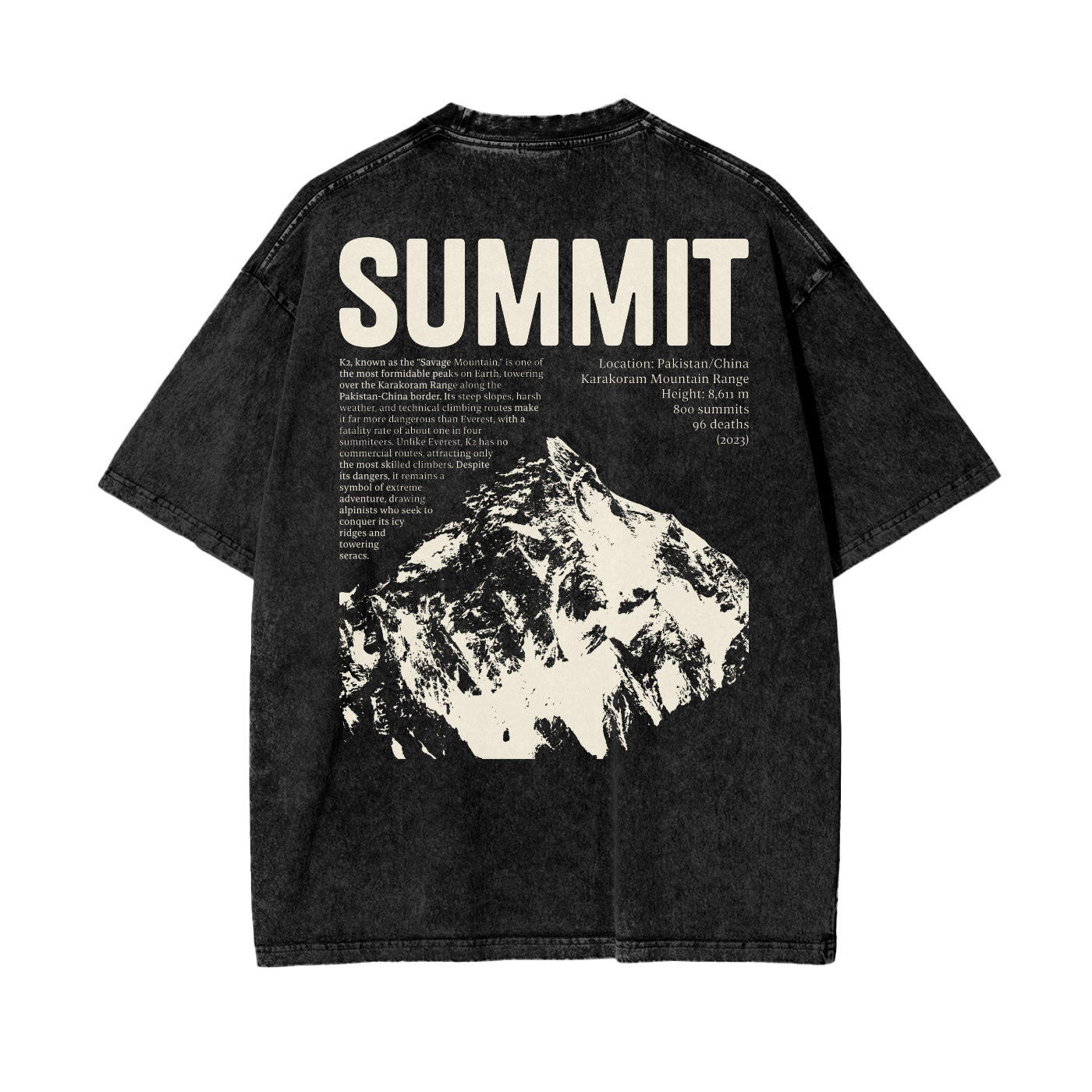 Summit K2 - Oversized Tee