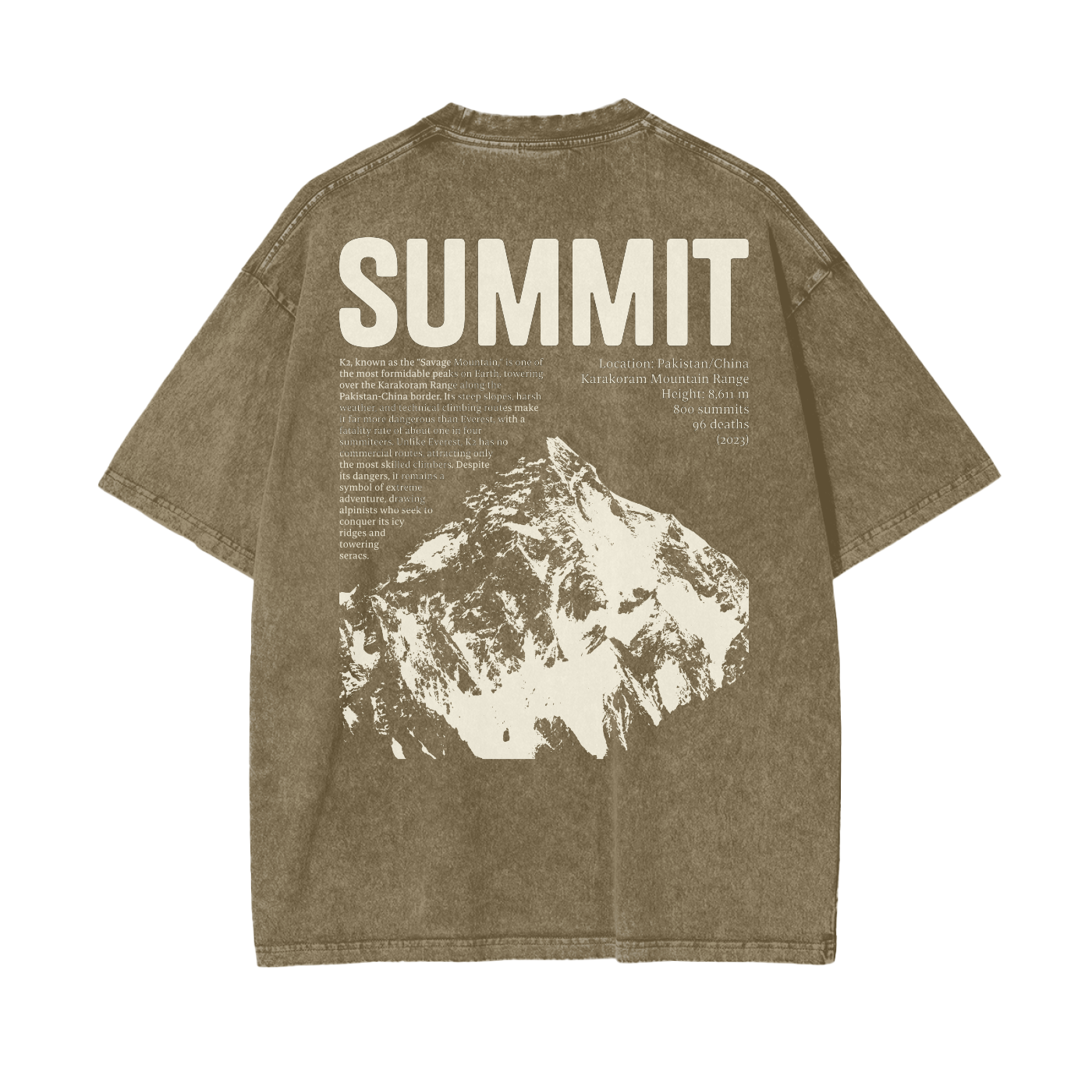 Summit K2 - Oversized Tee